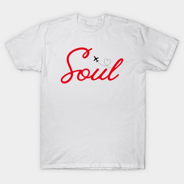 Travel lover Matching Couples Love - Soul T-Shirt by JunThara